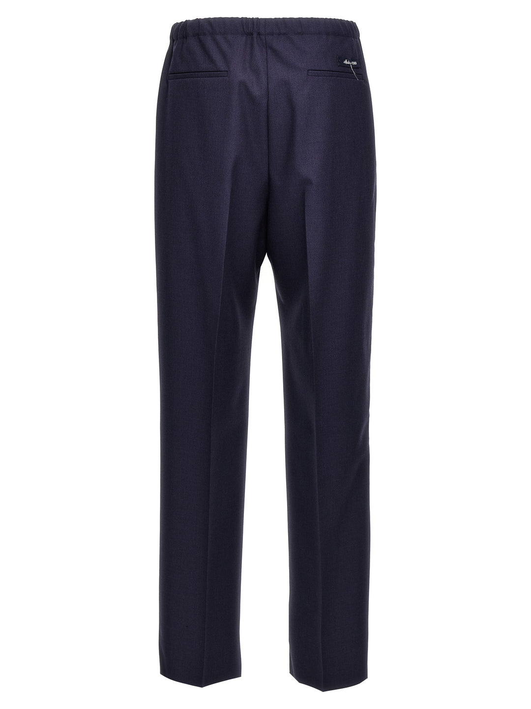 Fendi Wool Trousers Pantaloni - Blu | 3747e1f671405534632d35302fdeeb11135c7742