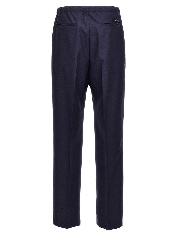 Fendi Wool Trousers Pantaloni - Blu | 3747e1f671405534632d35302fdeeb11135c7742
