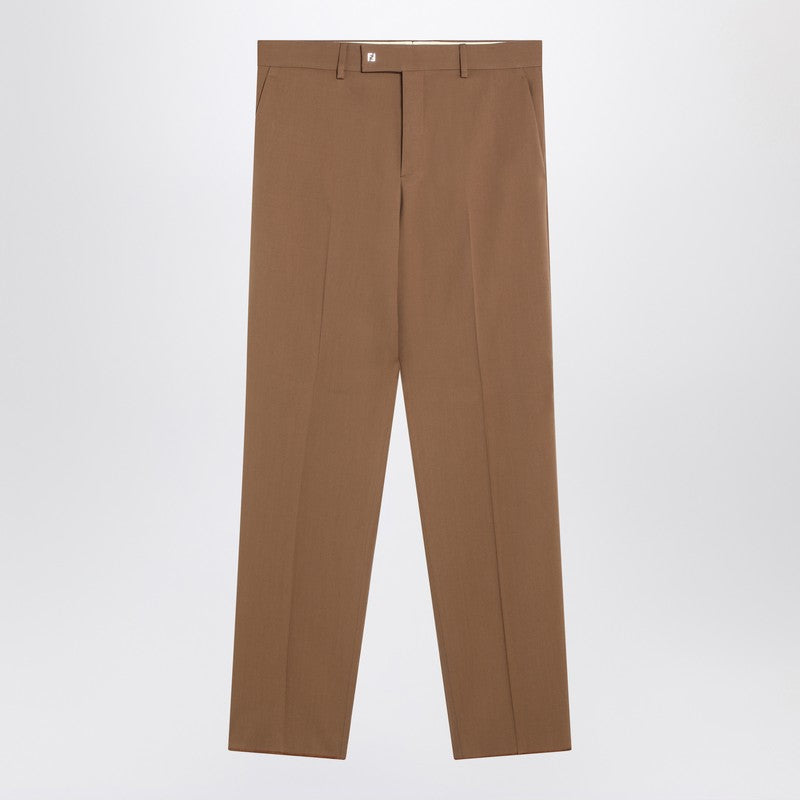 Fendi Pantaloni - Marrone | c9772c1e4c992bb833972991bd6629a08bd21dec