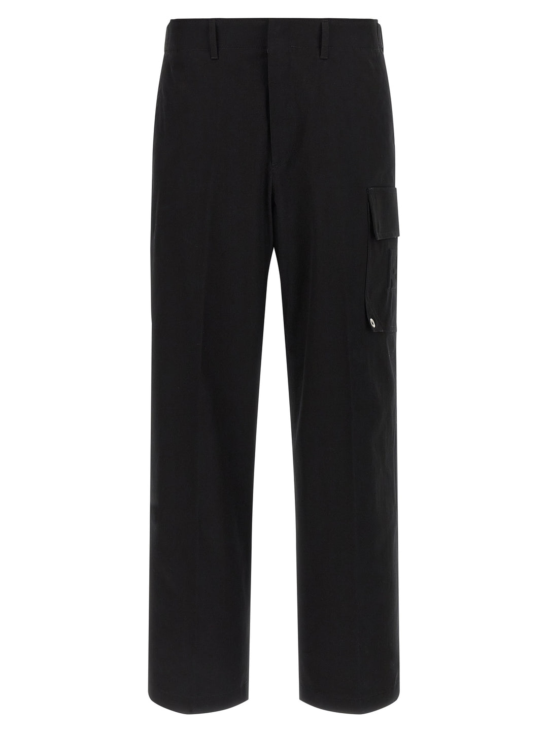 Fendi Gabardine Trousers Pantaloni - Nero | 9b0486662852a09a45d20ee27aafb8d55ce0b057