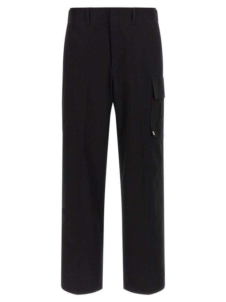 Fendi Gabardine Trousers Pantaloni - Nero | 9b0486662852a09a45d20ee27aafb8d55ce0b057