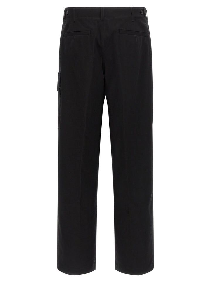 Fendi Gabardine Trousers Pantaloni - Nero | b57a95e513b59e7db8d75fe1f3acc91c9c2ee30e