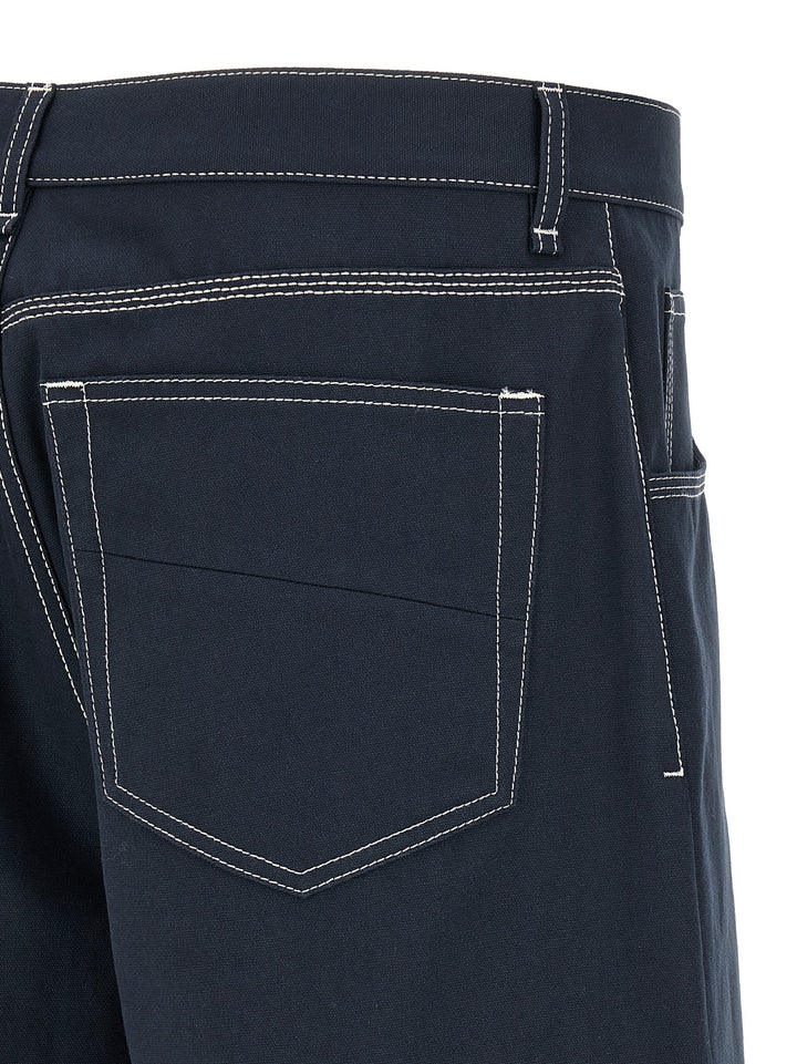 Fendi Bermuda Cargo Canvas Shorts Bermuda e Short - Blu | 7b1e5c99d836276f2826094958ebf64f13c5c695