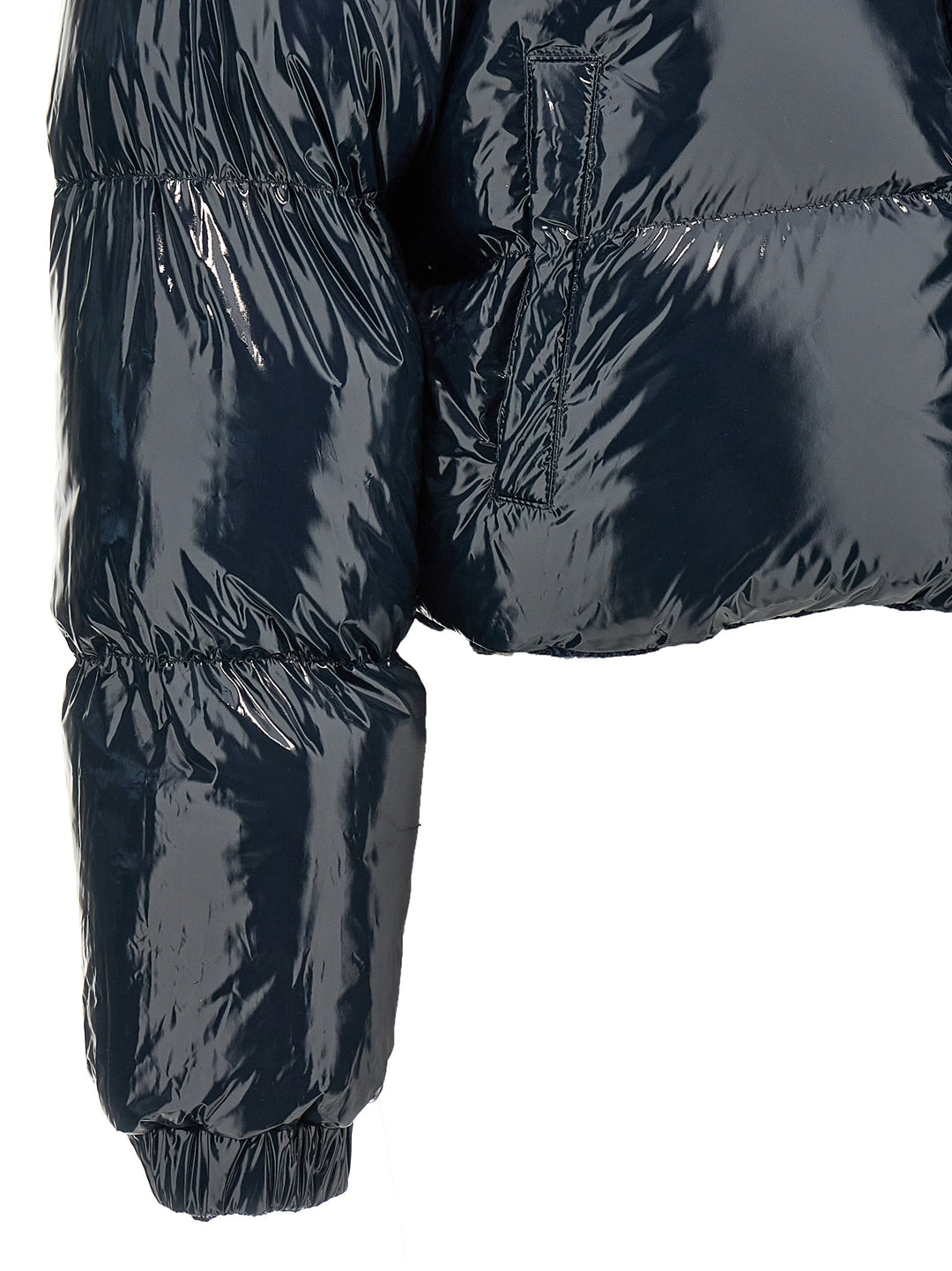 Thom Browne Herringbone Harris Tweed Puffer Jackets - Blu | 60bde006e15fcdbe2dc9a30f4916eaaeae86ad77