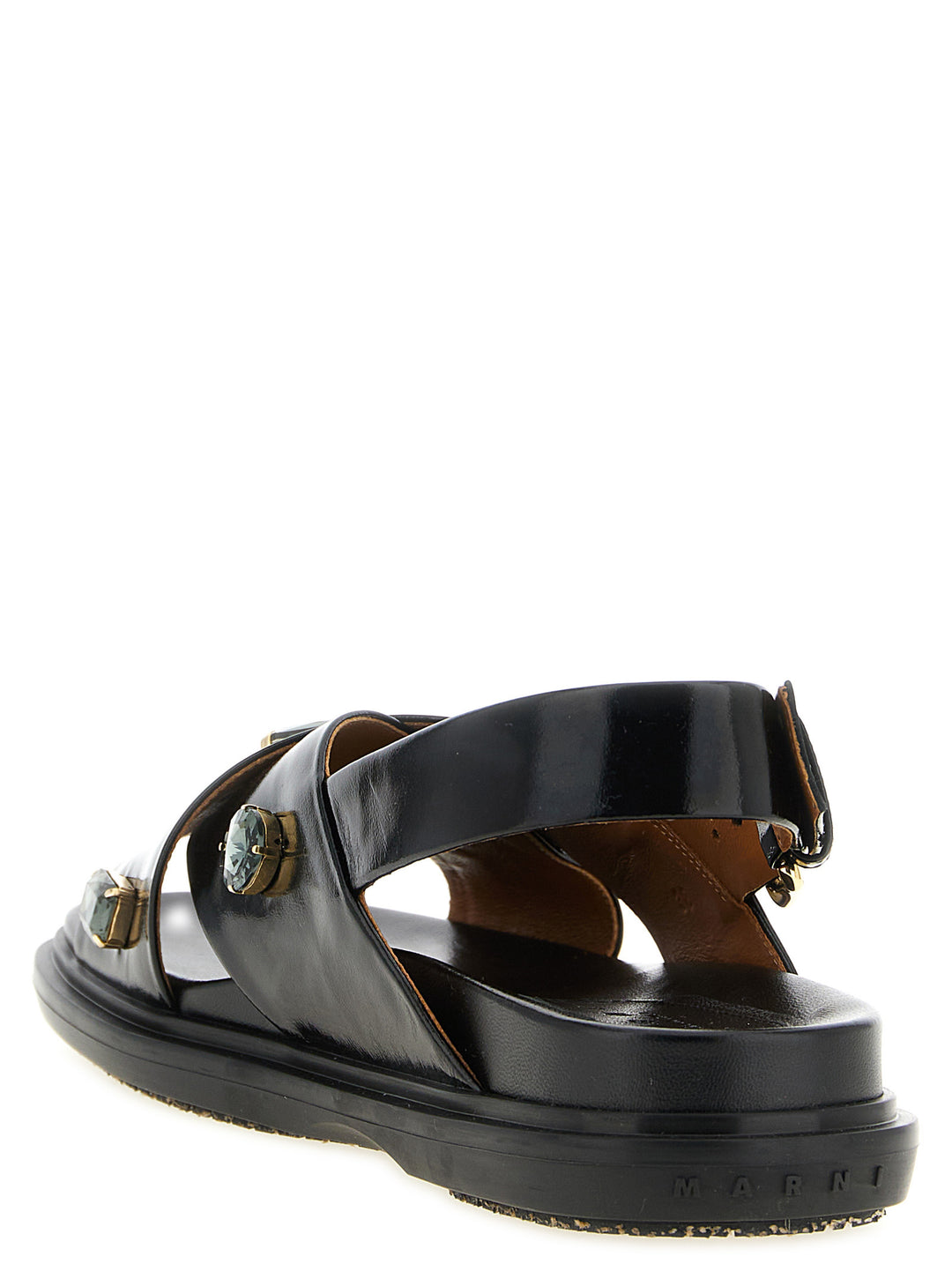 Marni Fussbett Sandali - Nero | 8304aff15a571a3e4518da808091cb3ae5dacd04