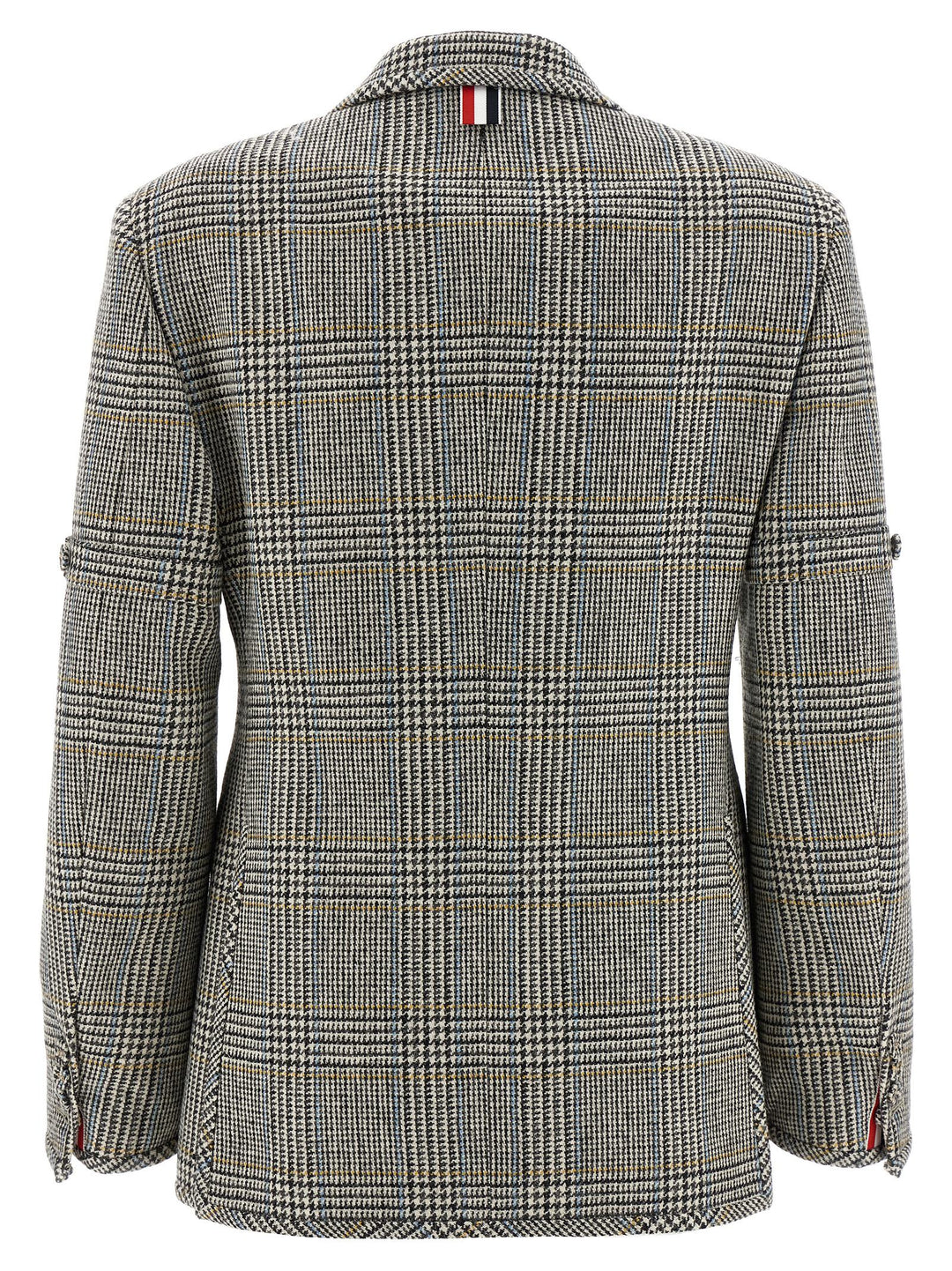 Thom Browne Prince Of Wales Blazer BlazerS - Multicolor | be07db317f70c922d7cdb3da60510c0bacfb317d