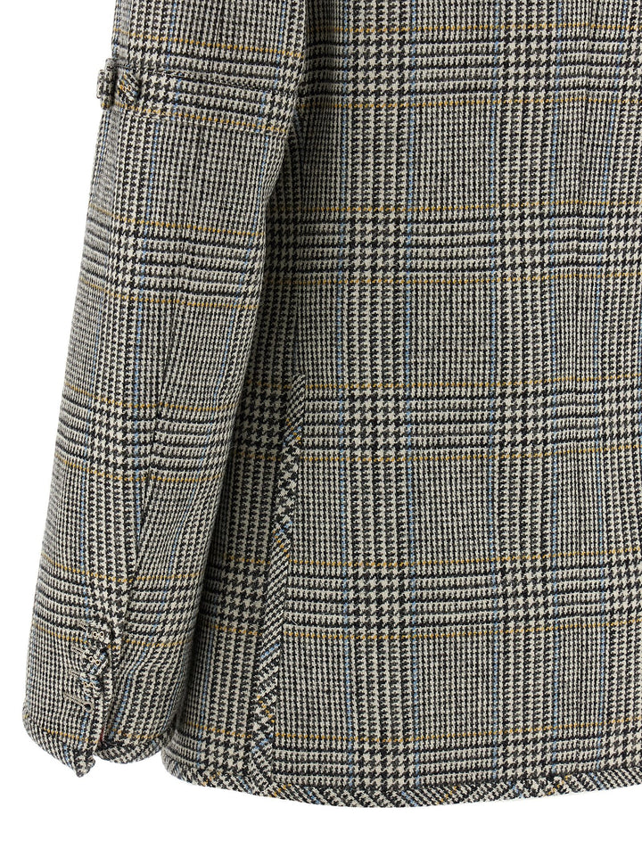 Thom Browne Prince Of Wales Blazer BlazerS - Multicolor | 8961197e16bd7c77b95167c92ec44adb0b5ddf2b