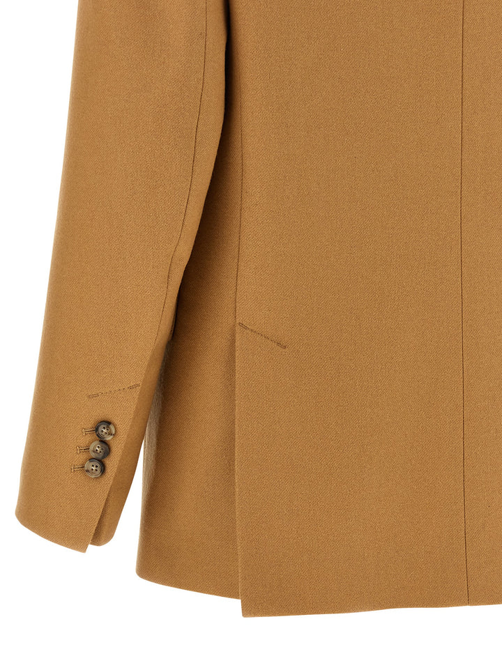 Ami Paris Wool Blazer BlazerS - Beige | 389a5dda63b9ea0009abc9d36bc7d04a1f11ed78