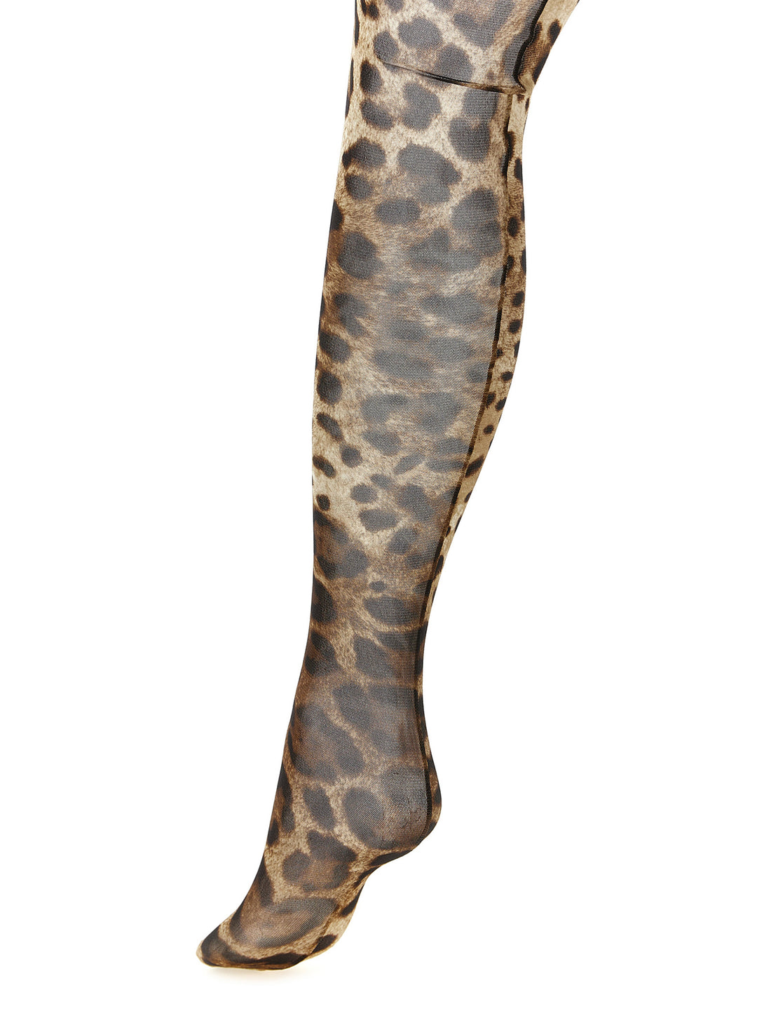 Dolce & Gabbana Animalier Tights Calzini - Marrone | 1456760f6d26f1b95dc5b75e26caa21d13f56c23