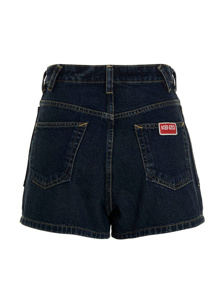 Kenzo Denim Shorts Bermuda e Short - Blu | 621128aaed778d90c296a970b43e23ea52527467