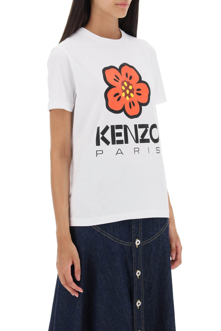 T Shirt Con Stampa Boke Flower