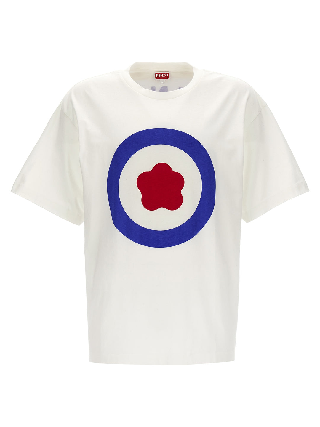 Kenzo Target T Shirt Bianco