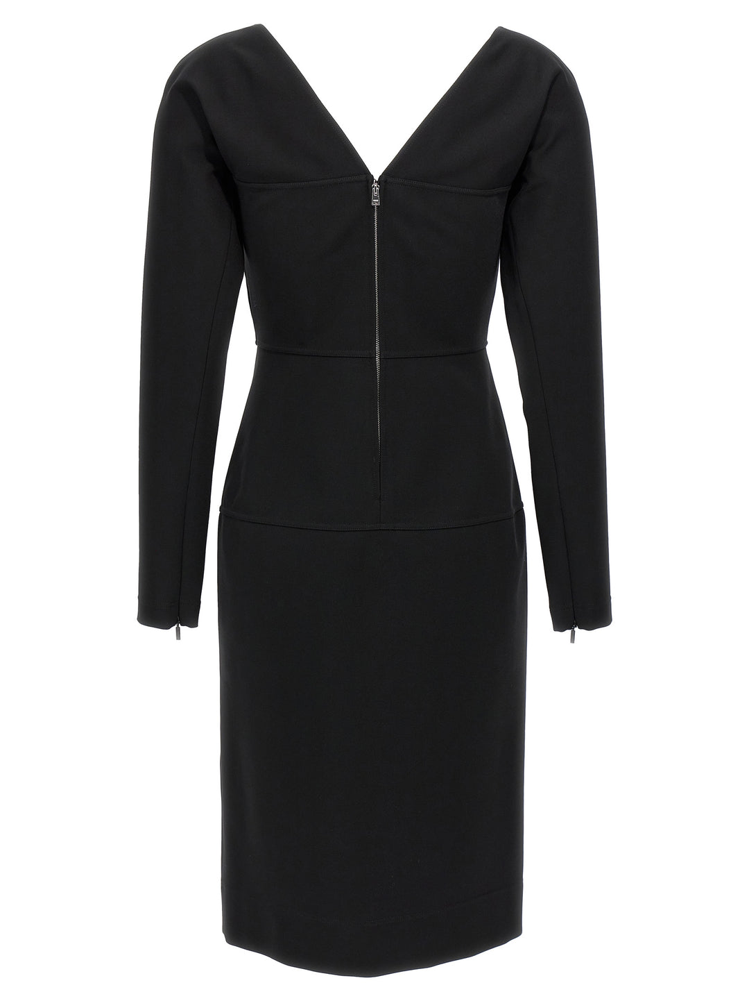 Fendi Techno Jersey Dress Abiti - Nero | 911e8f6524d8b0d573ab74406c7ff3e4c6826ed4