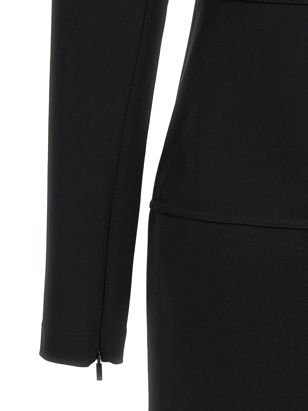 Fendi Techno Jersey Dress Abiti - Nero | 6cb9bab46b6d99fa70d8e359e8709991f7b78381