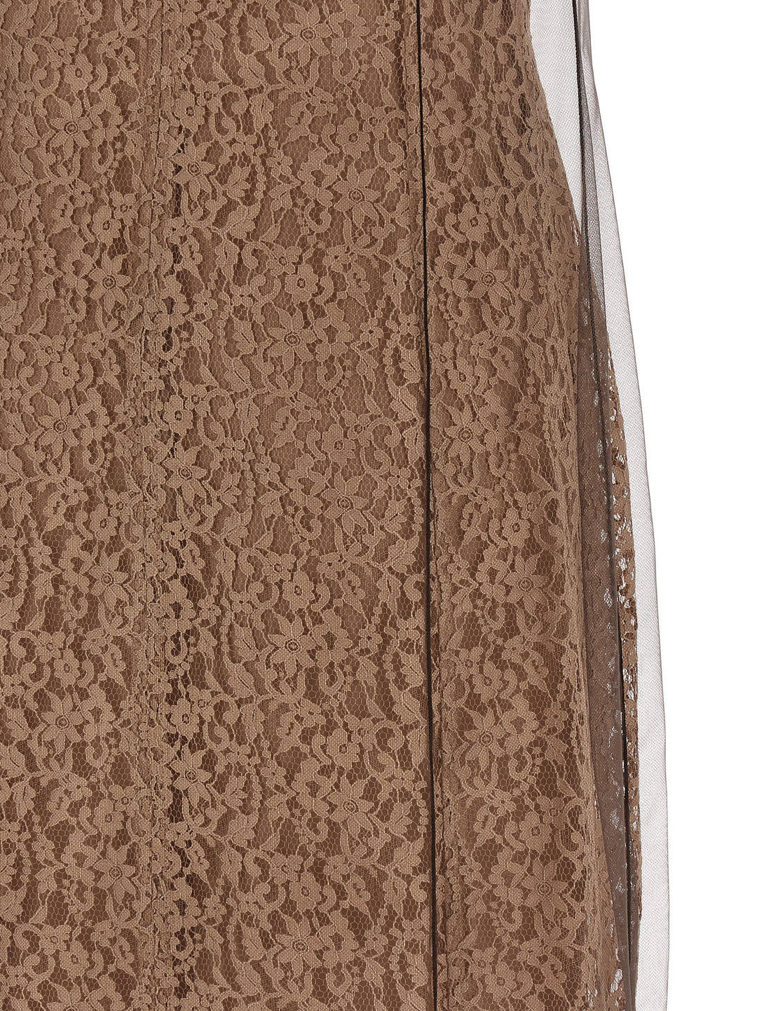 Fendi Floral Lace Dress Abiti - Beige | 8815d39cbfa60a4038fcef959a9094c74236ea54