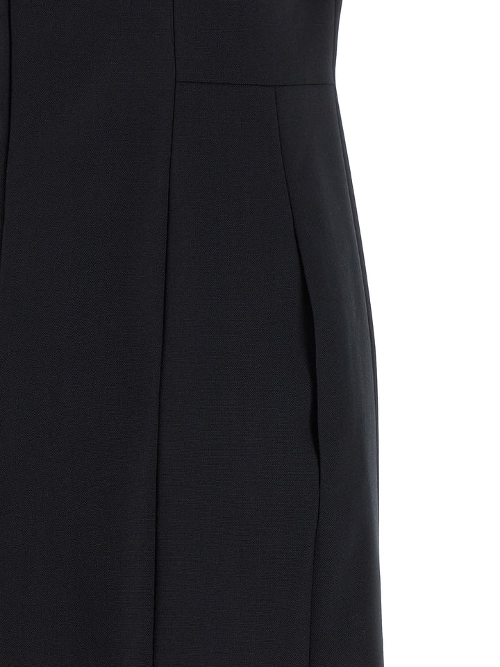 Thom Browne Polo Dress With Intarsia And Rwb Detail Abiti - Blu | 3cdb5655e52d91bd9ac107b34d6d5f569d17d3d4