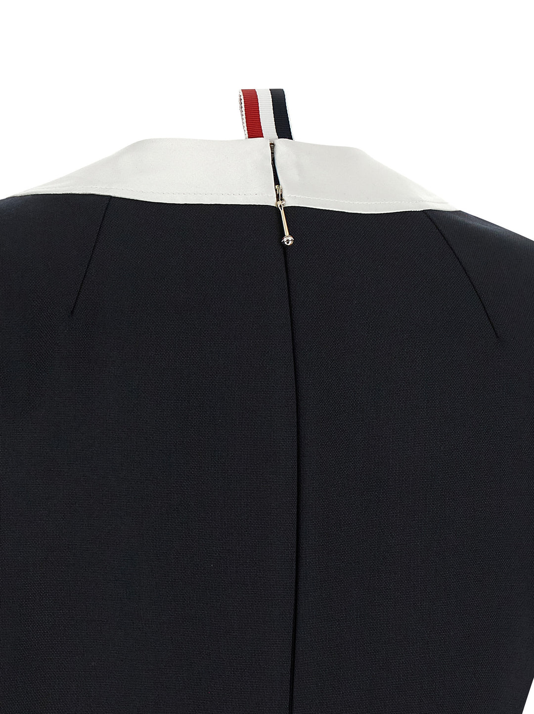 Thom Browne Polo Dress With Intarsia And Rwb Detail Abiti - Blu | c4cc0f027bb354377afda9313e53a98fa2f7c5d3