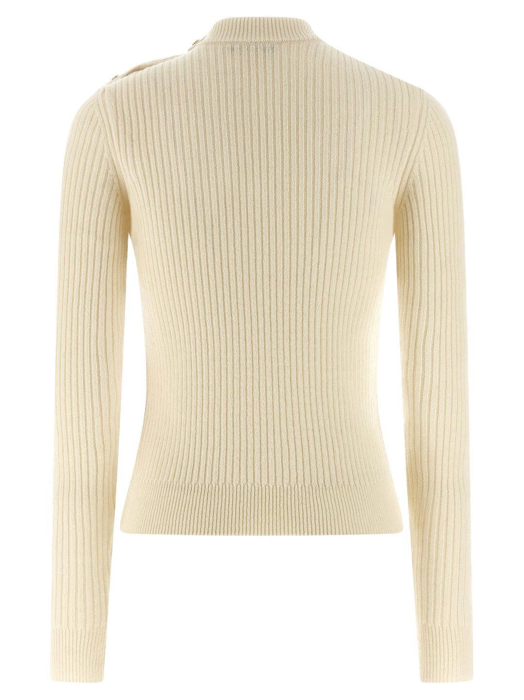 Balmain Ribbed Sweater Maglioni - Bianco | 5c19b3adae6bcbf4df23c97865c1987f5edc1066
