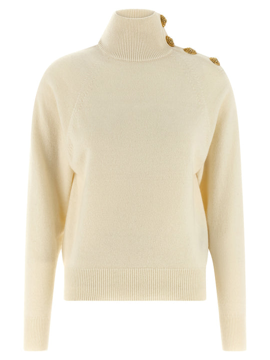 Cashmere Wool Sweater Maglioni Bianco