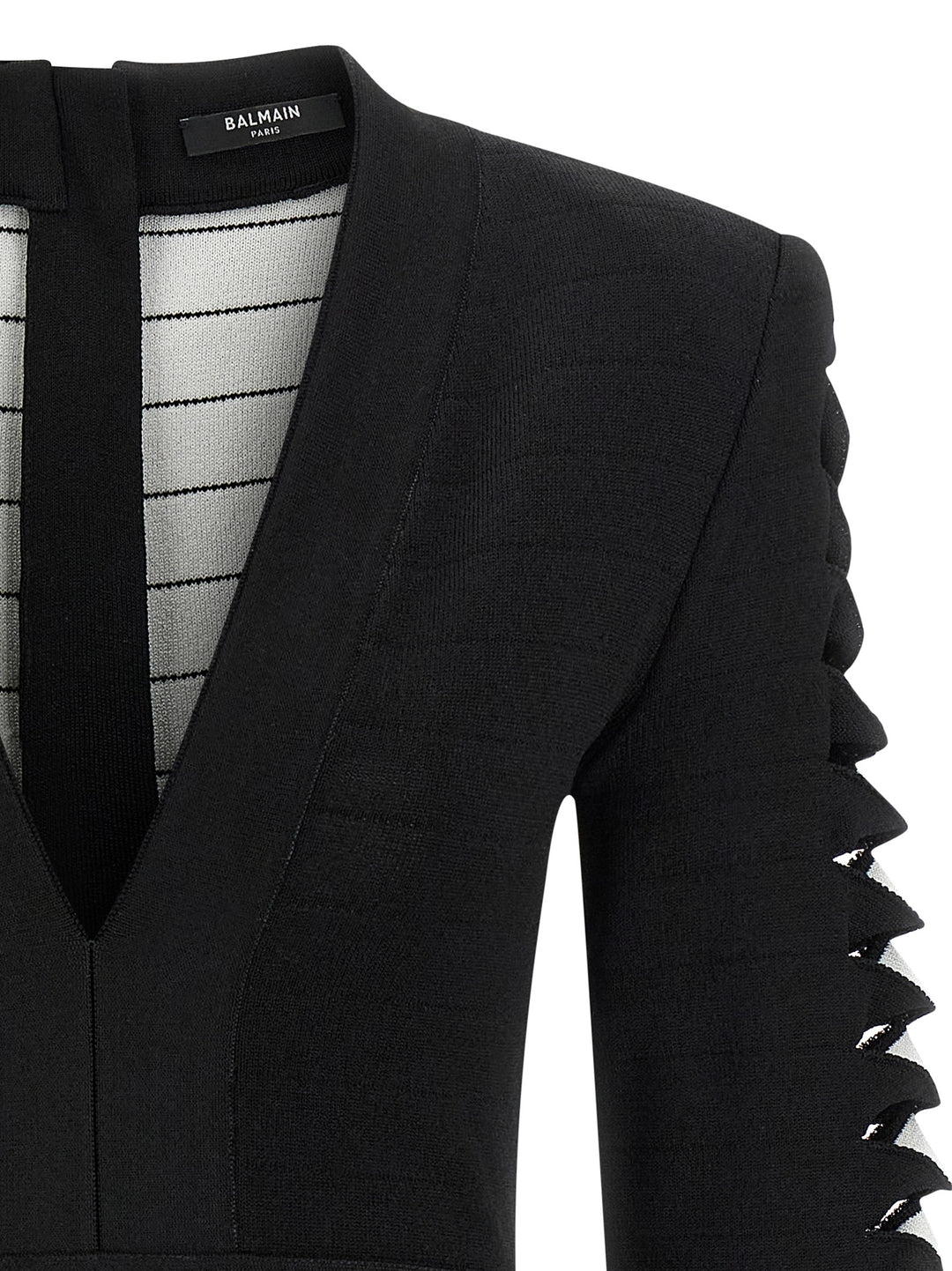 Balmain Cut-Out Dress Abiti - Nero | 06a7f1ae09e94641f9598de0fdf5e156ddde6bcb