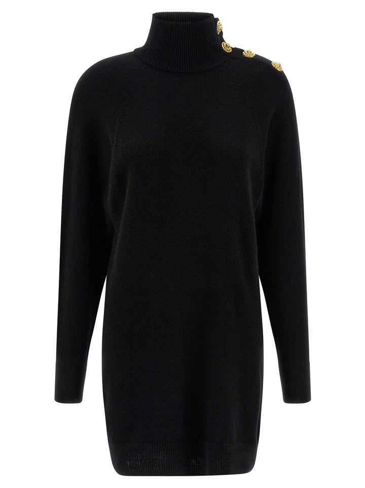 Balmain Sweater Dress Abiti - Nero | c35cd5b93320a31e7d5e8c7addf2db6b4addf564