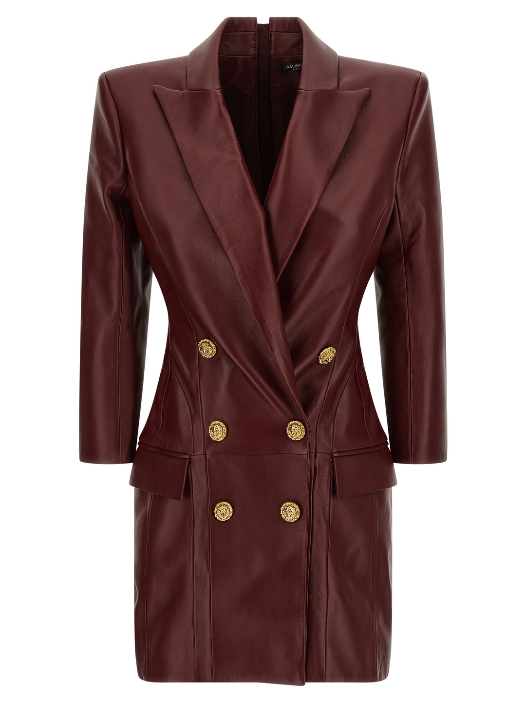 Balmain Blazer Dress Abiti - Bordeaux | b6bf7b3cdad2ba9031788ca4ea3c34f9bbc9521a