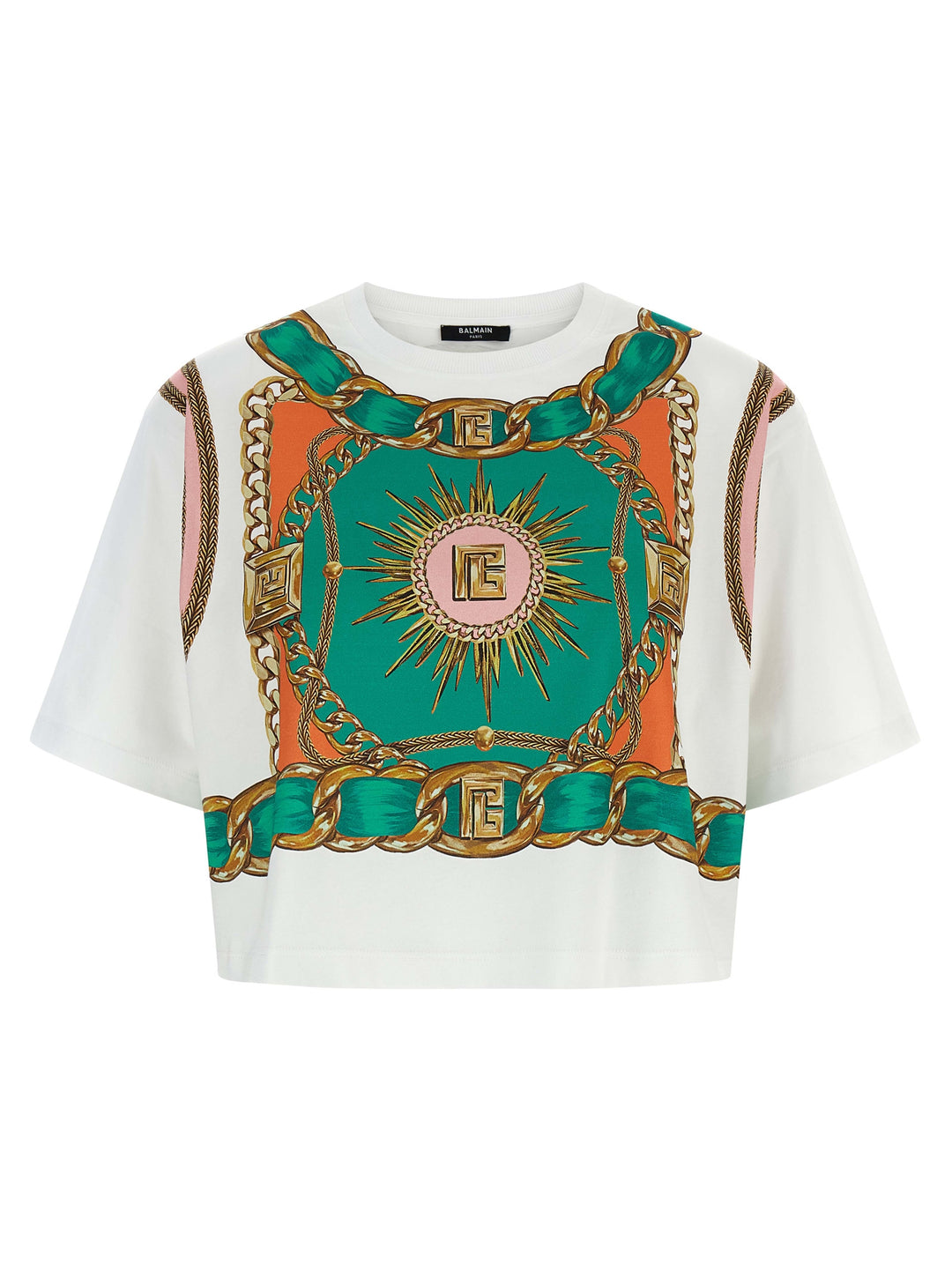 Balmain Balmain Foulard T shirt - Multicolor | af7a21fe9da5886100c980de317f8b3b195d0c25