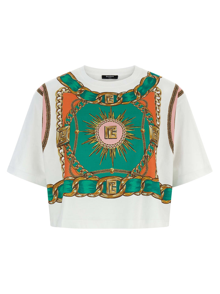 Balmain Balmain Foulard T shirt - Multicolor | af7a21fe9da5886100c980de317f8b3b195d0c25