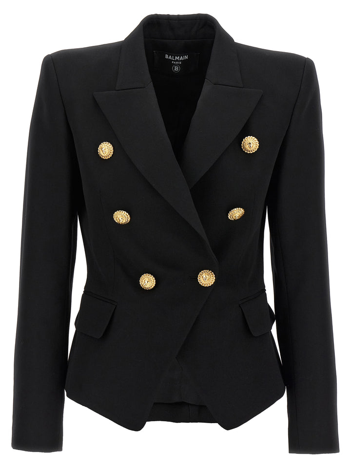 Balmain Double-Breasted Blazer BlazerS - Nero | 121e7e742fa58ba15f8c54a20e7dbcec3ffd8d2c