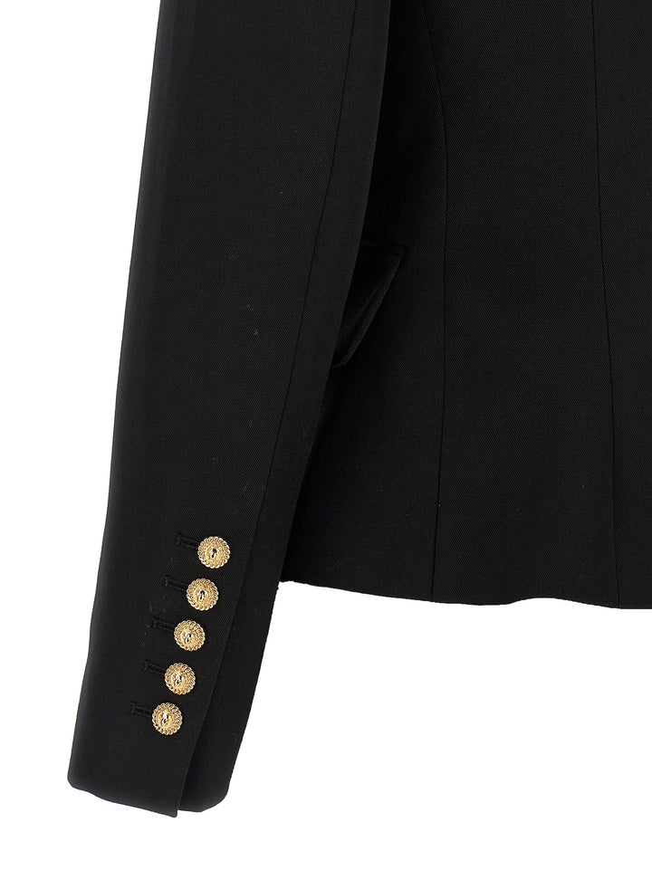 Balmain Double-Breasted Blazer BlazerS - Nero | e2865d0db25540e86b1b2991b8bd44519a0d571b