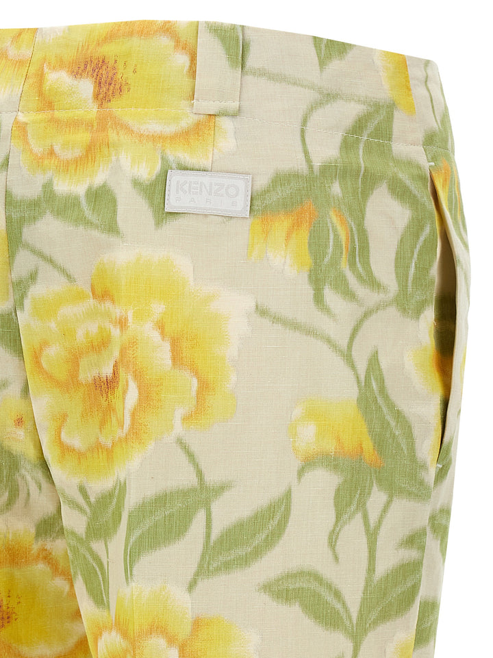 Kenzo Kenzo Peonies Pantaloni - Multicolor | e503438ae9b9388e7f81563d760c2860862709f9