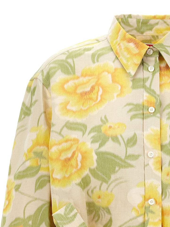 Kenzo Peonies Kimono Sleeve Abiti - Multicolor | 878e3fb39f5361100252e8125e9f4312912ee39b