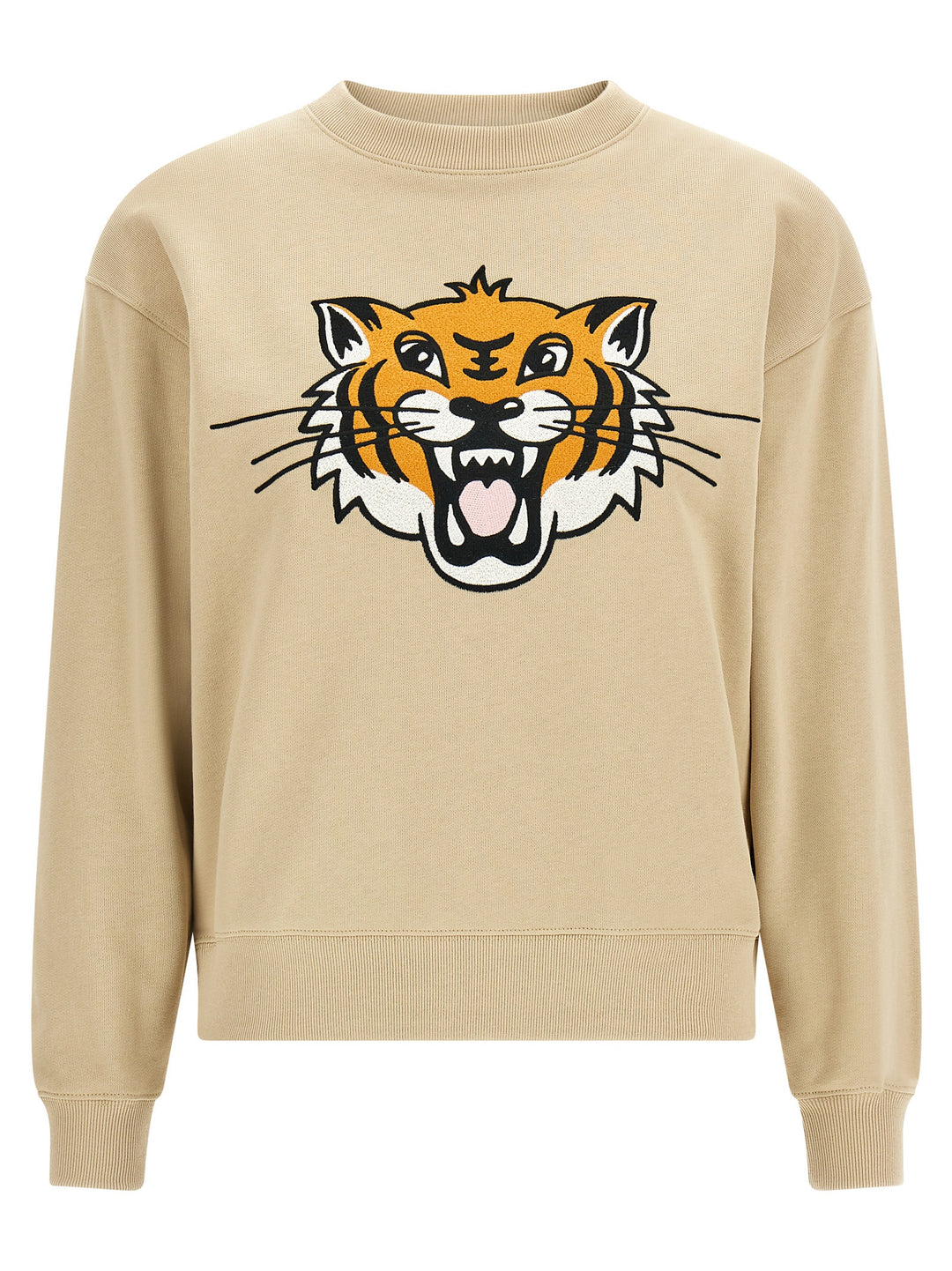 Kenzo Kenzo Happy Tiger Felpe - Beige | 5abb91f378cdba54ed4eab9bff57742ec1384d6e