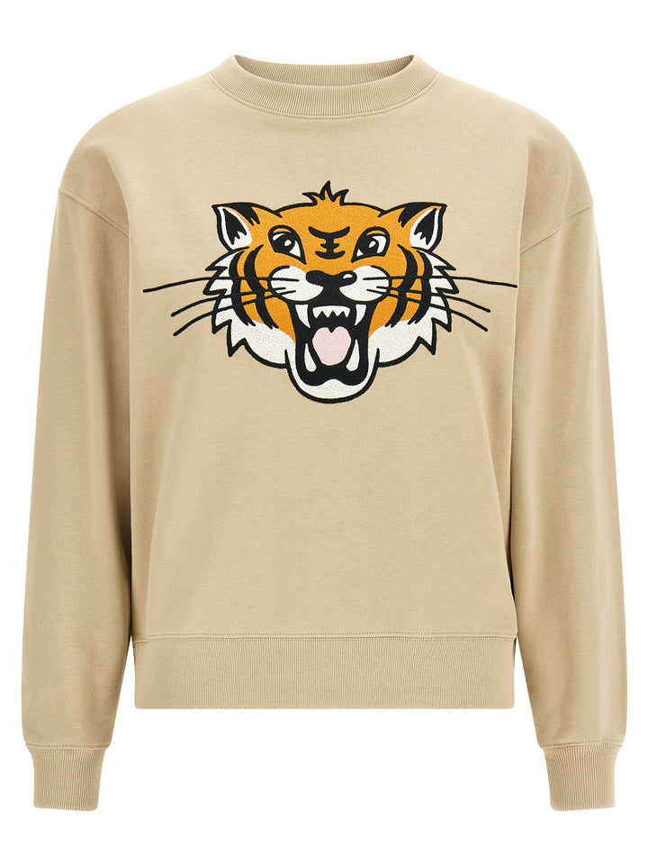 Kenzo Kenzo Happy Tiger Felpe - Beige | 5abb91f378cdba54ed4eab9bff57742ec1384d6e