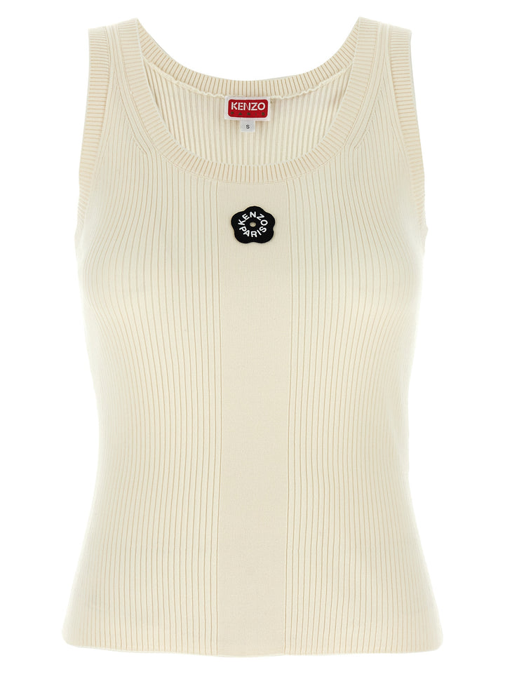 Kenzo Boke Flower 2.0 Top - Bianco | 7f7ed5667cf7c1fba81492d3b6f230e0bb1bbcda