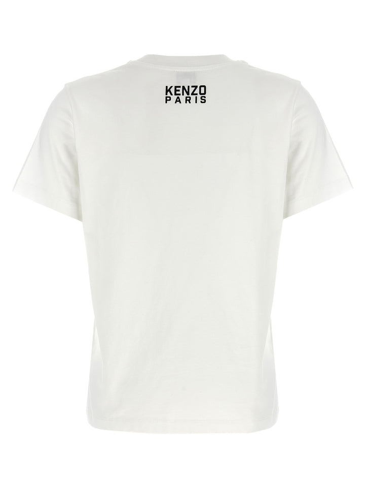 Kenzo Happy Tiger T shirt - Bianco | 311e8373c881e1cbeaabf5b46e490497b1d920bd