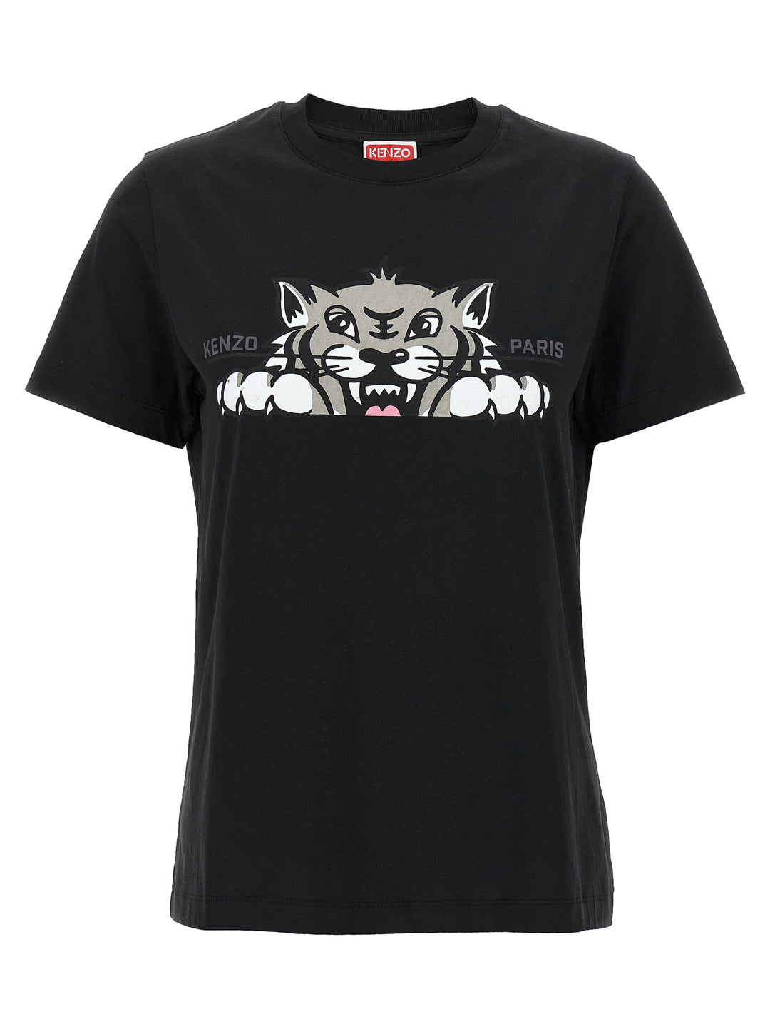 Kenzo Happy Tiger T shirt - Nero | 9369b98f69b681ef8b279aa87607cdd7f8731655