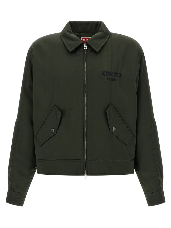 Kenzo Boke Flower Puffer Jackets - Verde | 9457233047fd5524a1df60ad405f6ff17752a0a7