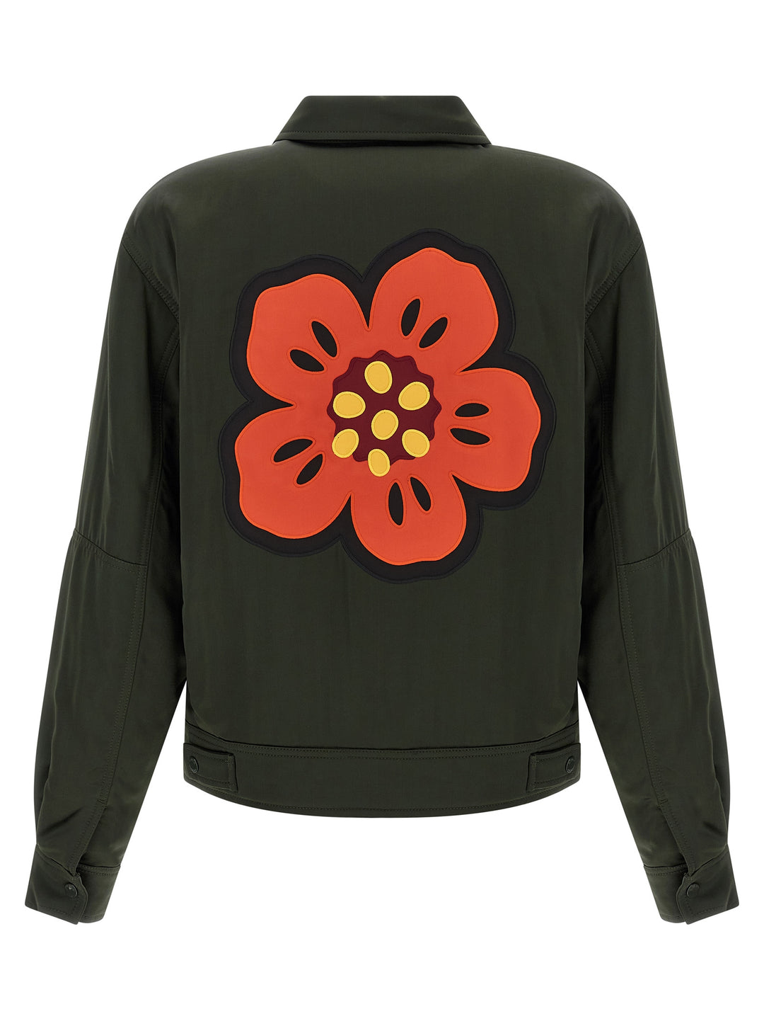 Kenzo Boke Flower Puffer Jackets - Verde | 7339f86fc18078a7bb7bbb295b3968ef743d386a