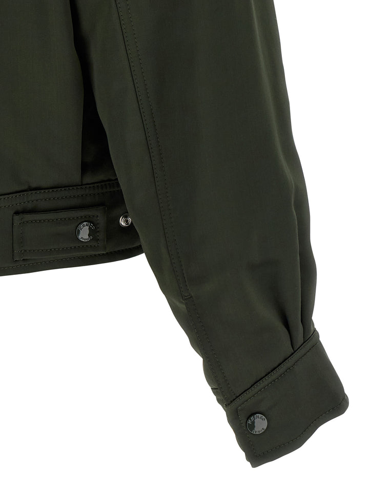 Kenzo Boke Flower Puffer Jackets - Verde | 953d1921b28b29a2107549af9b276aebc490d126