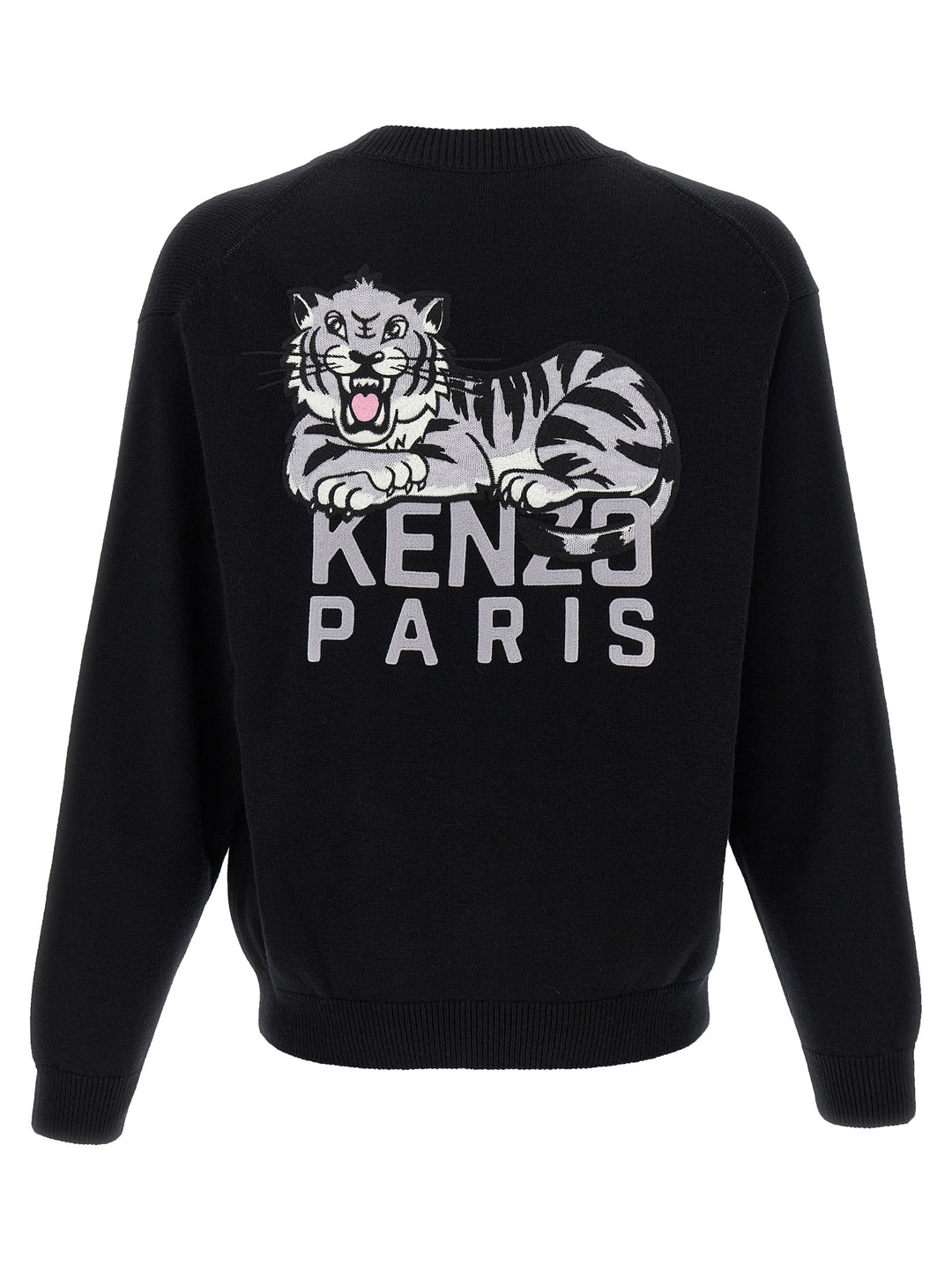 Kenzo Kenzo Happy Tiger Maglioni - Nero | 1963f5210dd8a1a0bd139cfedd2d03ec660a65a6
