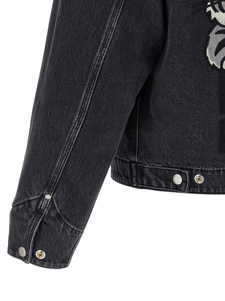 Kenzo Kenzo Happy Tiger Puffer Jackets - Nero | 1b268b307e1e167af509d1571a9306443a744142