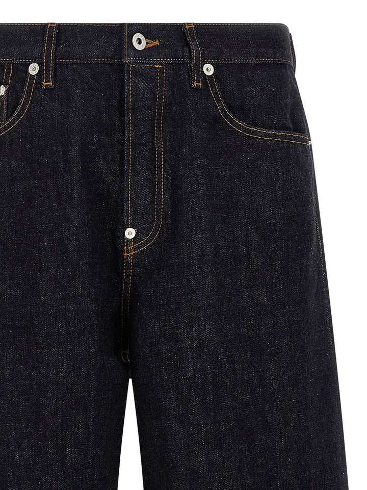 Kenzo Turn Up Jeans - Blu | 1fbbb3aa209741d318f846ee1331b48997c82c88