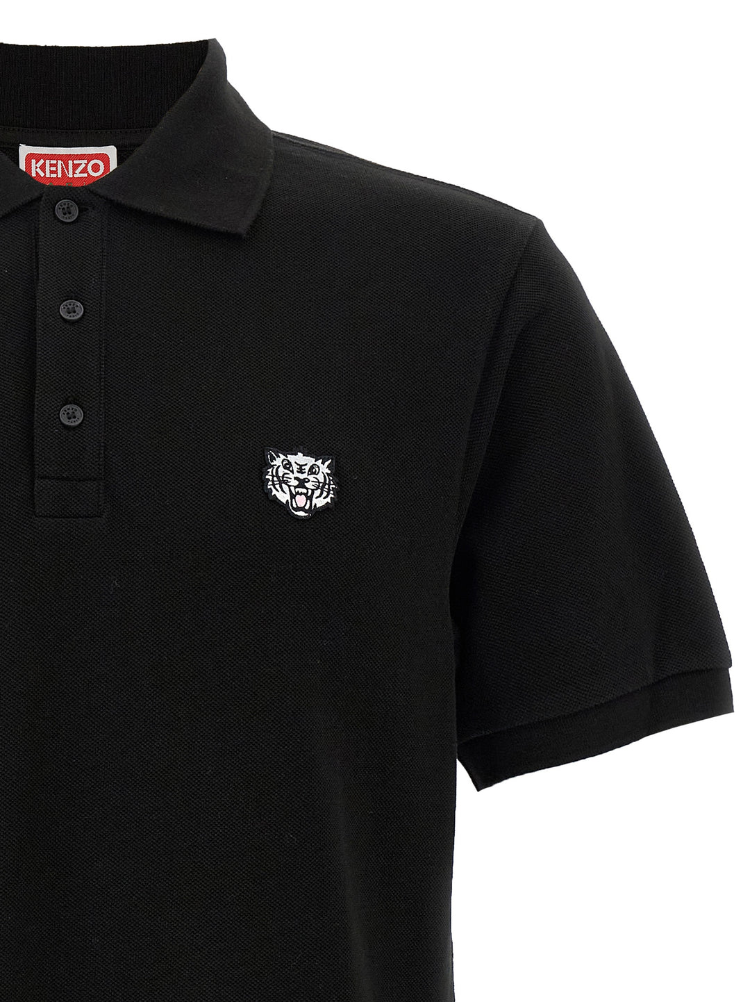 Kenzo Kenzo Happy Tiger Polo - Nero | f0bee73549de47ee770f5bfa12cf479a38eec6b4