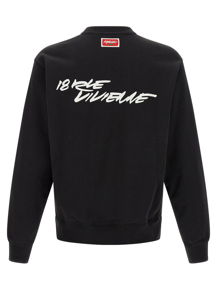 Kenzo Logo Print Felpe - Nero | 3bb31ecc8f7eb8db7760f073a9ffcdc1a3b5e5b3