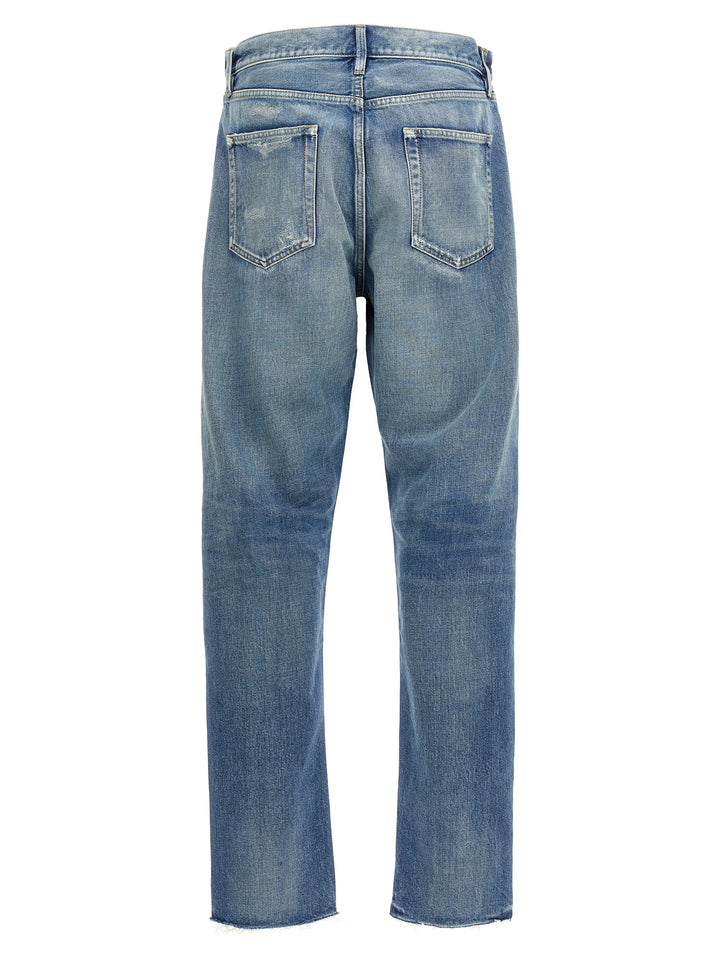 Fear Of God Straight 5 Pocket Jeans - Blu | 85a87c68d83122b6a5a8ca73a4ab4c391ed50d46