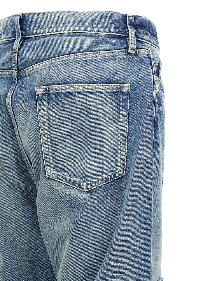 Fear Of God Straight 5 Pocket Jeans - Blu | df471f82126c7f69e4108f2ffc6474c01b815f9d