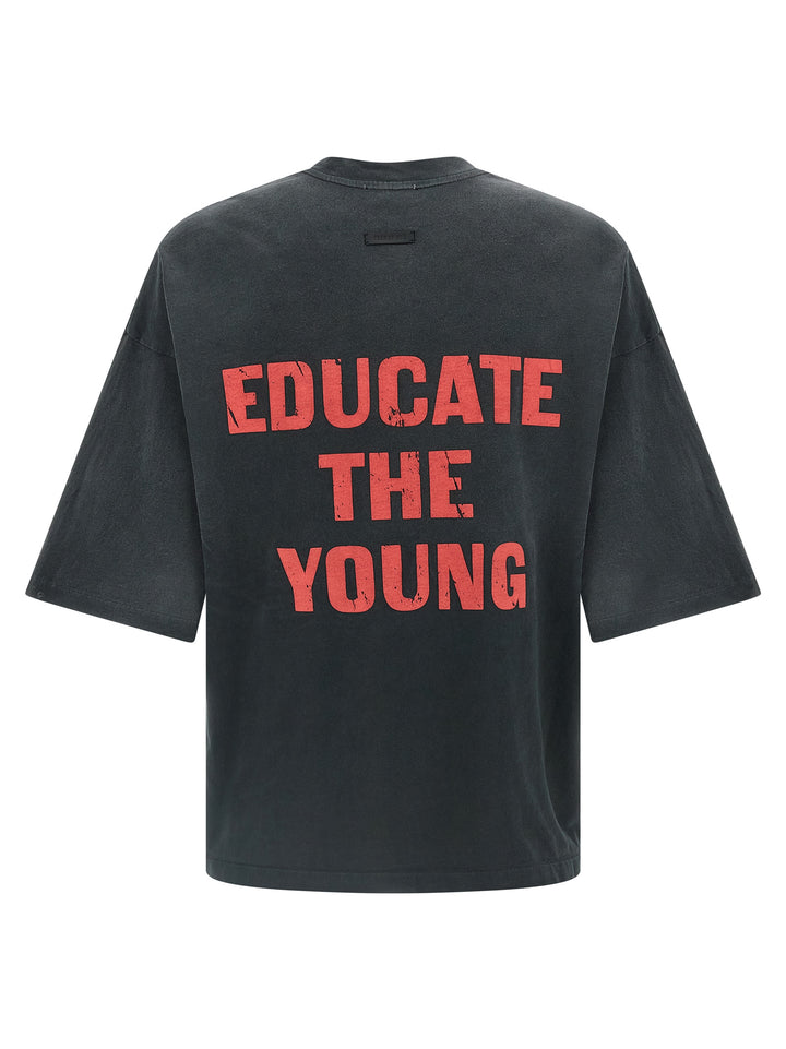 Fear Of God Fu Educate T shirt - Nero | e3c2c7ce6a9d127eb7781bdd4d656720c6a3d105