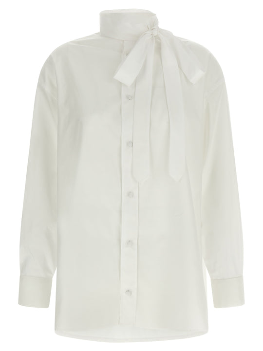 LavallièRe Collar Shirt Camicie Bianco
