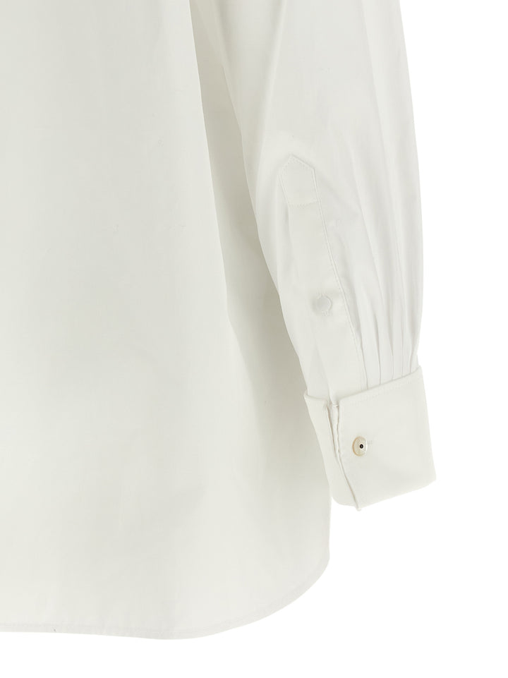 Kenzo Lavallière Collar Shirt Camicie - Bianco | ca086dfccbeffc2a64ba3527df5b1a1d87f93f65